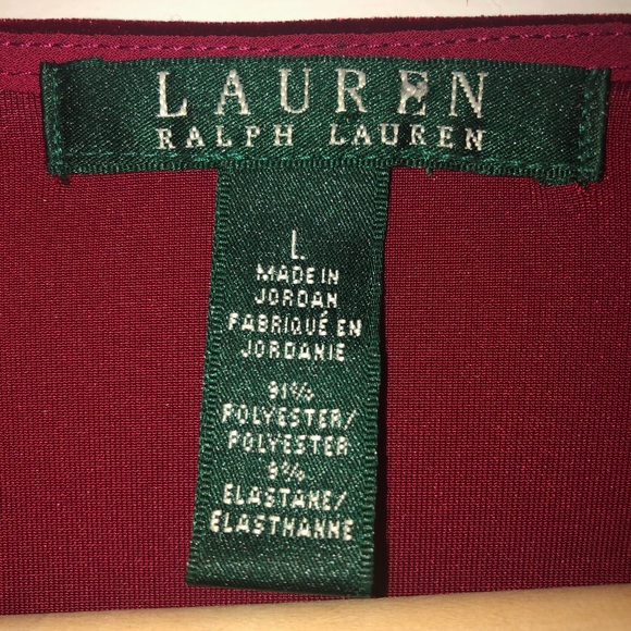 COPY - NWOT Gorgeous red velvet Ralph Lauren shir… - Picture 7 of 11